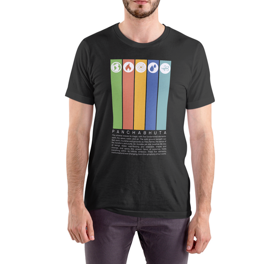 Men's Panchabhuta Printed T-shirt