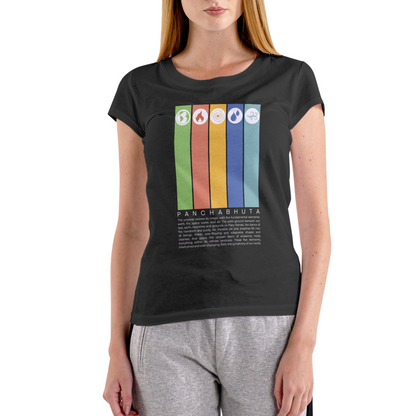 Women's Panchabhuta Printed T-shirt